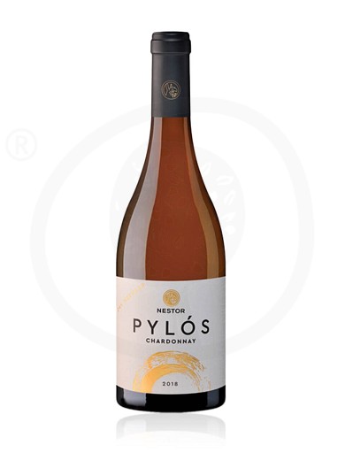 Chardonnay «Pylos» P.G.I. Peloponnese "Nestor" white wine 750ml