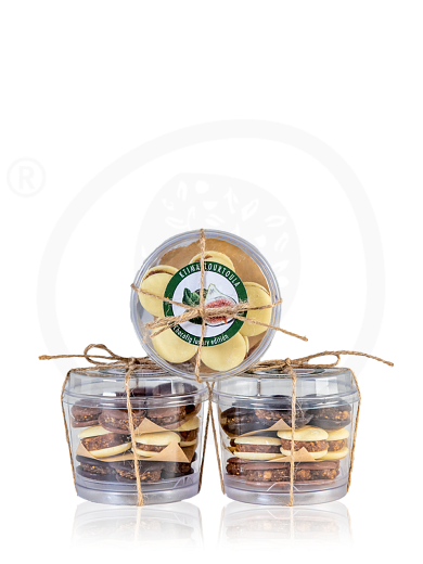 Chocolate bites filled with fig «Chocofig Luxury Edition» from Evia "Tourtoula" 85g