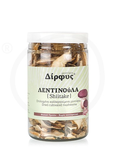 Dried «Shiitake» mushrooms from Evia "Dirfis" 30g 