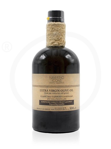 Extra virgin olive oil from Messinia "Navarino Icons" 500ml