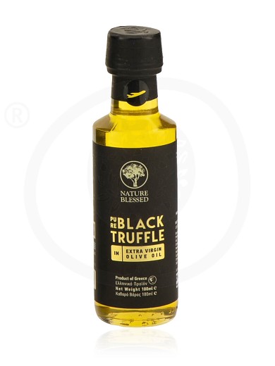 Extra virgin olive oil with black truffle from Thessaloniki "Nature Blessed" 100ml