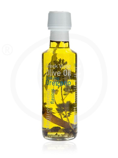 Extra virgin olive oil with oregano «Mediterranean Flavors» from Thessaloniki "Nature Blessed" 100ml