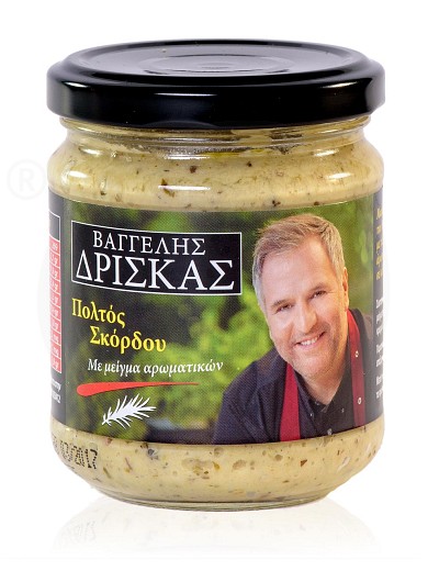 Garlic pulp with mixture of aromatic from Attica "Vaggelis Driskas" 200g