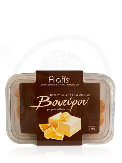 Handmade butter biscuits from Attica "Alafis" 270g