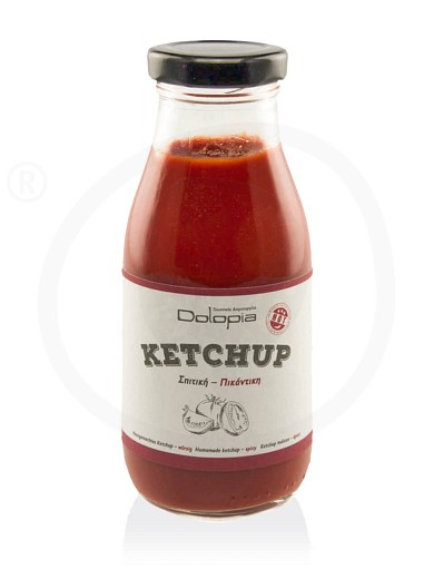 Homemade spicy ketchup from Fthiotida "Dolopia" 280g