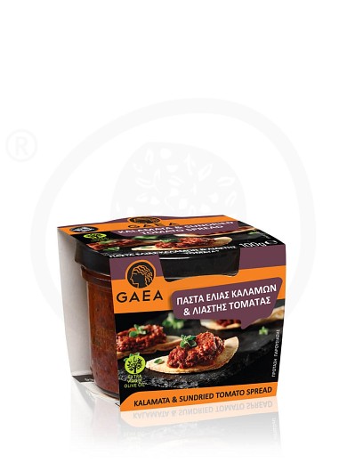Kalamata olive and sundried tomato spread "Gaea" 100g