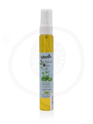 Olive oil with basil in test tube from Attica "Kollectiva" 56g