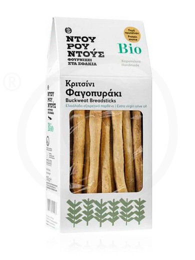 Organic buckwheat breadsticks from Sfakia "Douroudous Bakery" 150g
