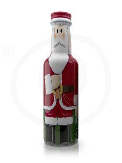 Ouzo (greek distillate) «Santa Claus» "Gogreek" bottle 50ml