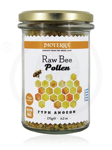 Raw bee pollen from Achaia "Dioterra" 175g