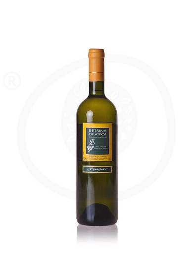 «Retsina of Attica» Traditional Appelation "Domaine Vassiliou" white wine 750ml