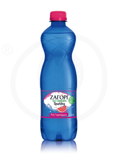 Sparkling water with pink grapefruit, from Ioannina "Zagori" 500ml