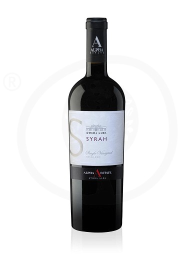 Syrah Single Vineyard «Turtles» P.G.I. Florina "Alpha Estate" red wine 750ml