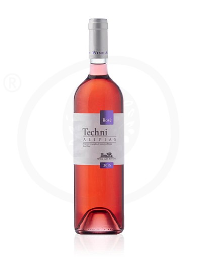 «Techni Alipias» P.G.I Drama "Wine Art Estate" Rosé Wine 750 ml