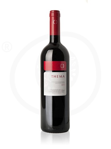«Thema» P.G.I. Drama "Ktima Pavlidis" red wine 750ml