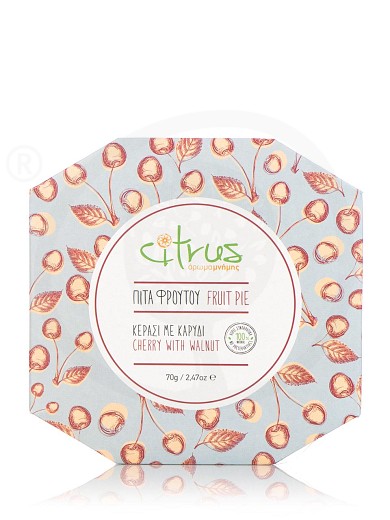 Traditional cherry & walnut pie from Chios "Citrus" 70g