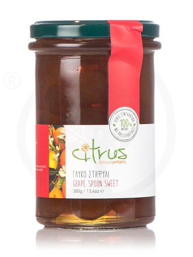 Traditional grape spoon-sweet from Chios "Citrus" 380g