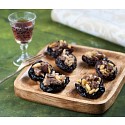 Stuffed prunes with chicken livers and nuts