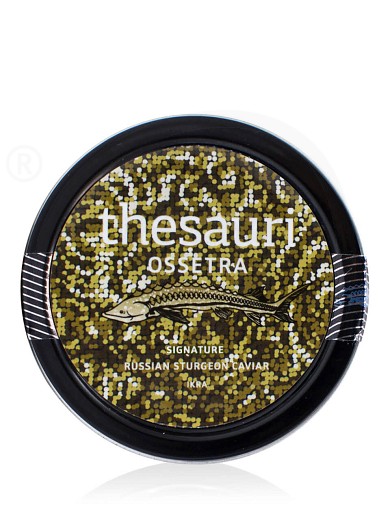 Caviar Ossetra «Signature Ikra» "Thesauri" 30g