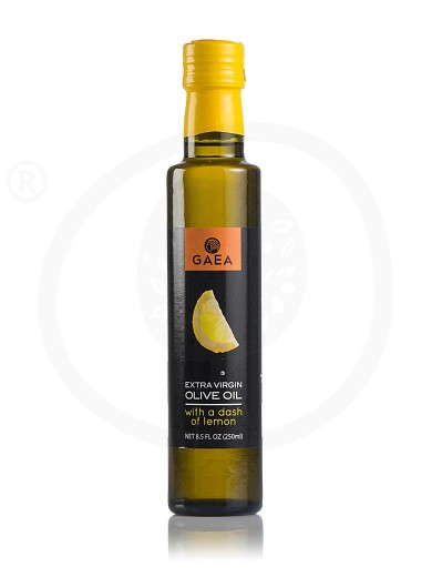 Extra natives Olivenöl mit Zitrone aus Agrinio "Gaea" 250ml