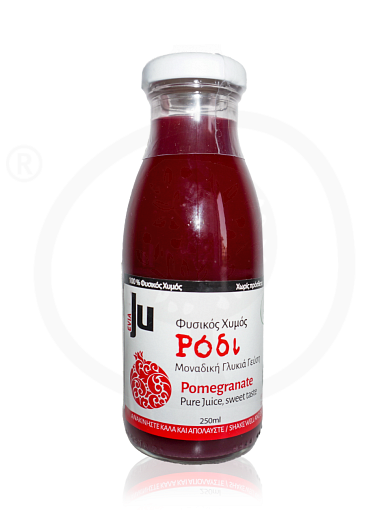 Fresh pomegranate juice from Evia "EviaJu" 250ml