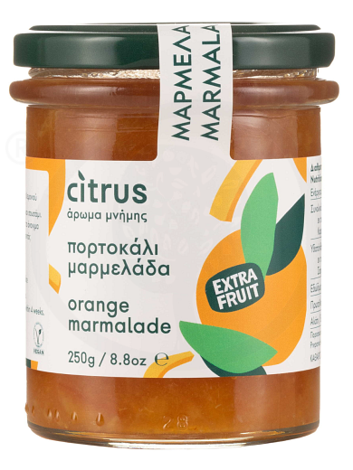 Handmade orange jam from Chios "Citrus" 250g