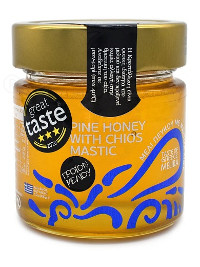 Honey with pine & Chios mastic from Attica "Melira" 450g