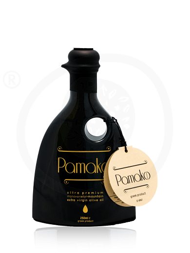 Organic monovarietal - mountain extra virgin olive oil «Premium» from Crete "Pamako" 250ml