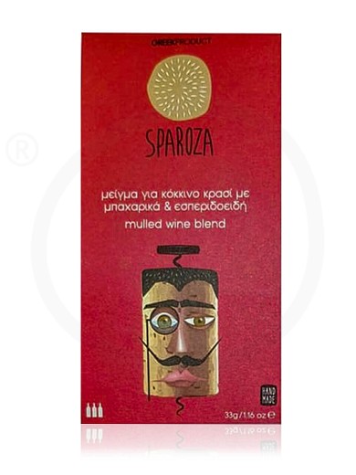 Gewürzmischung für Rotwein aus Attika "Sparoza" 33g 