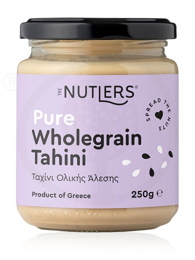 Sugar-free pure wholegrain tahini from Volos "The Nutlers" 250g