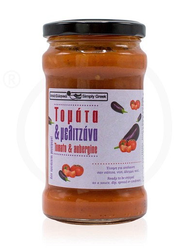 Tomato & aubergine sauce from Attica "Simply Greek" 280g