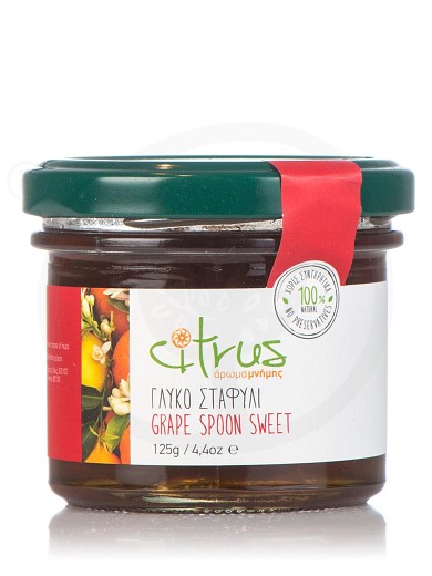 Traditional grape spoon-sweet from Chios "Citrus" 125g