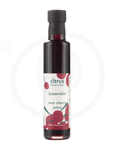 Traditional sour cherry juice from Chios "Citrus" 250ml
