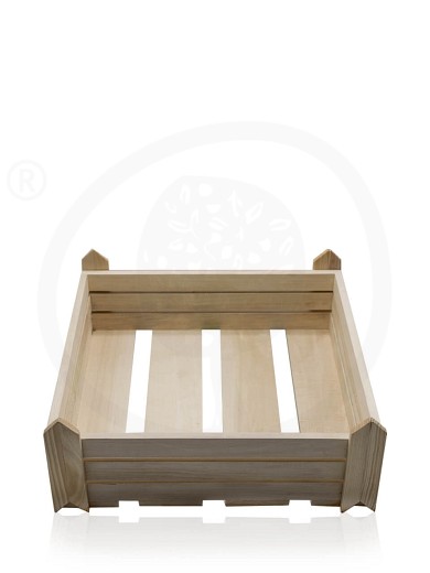 Wooden basket 38.5x37x9.4
